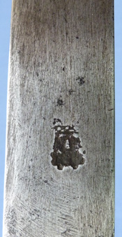 1690-hunting-hanger-kings-head-mark-7