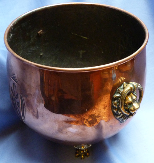 antique-art-nouveau-copper-planter-2