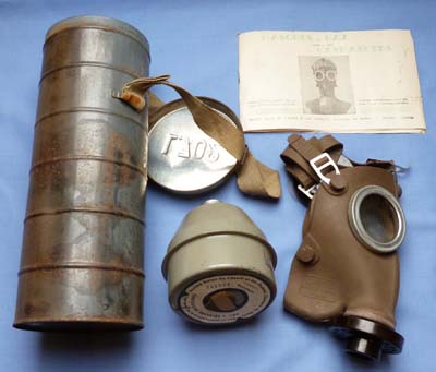 French WW2 Model 1938 Gas Mask