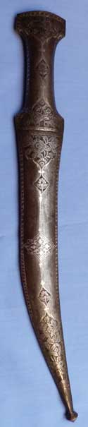 indo-persian-silver-dagger-1