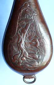 leather-embossed-powder-shot-flask-5