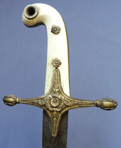 turkish-19th-century-mameluke-sword-2