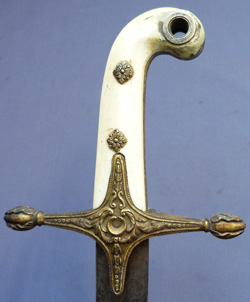 turkish-19th-century-mameluke-sword-3