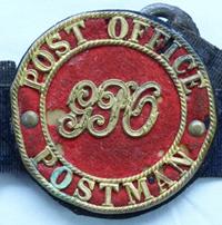 Rare C.1900 British Postman's Armband