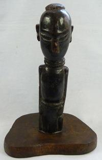 Antique 19th Century Carved Wooden African Figure
