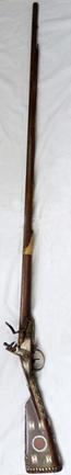 C.1800's Indian/Afghan Flintlock Musket Converted from French Napoleonic Musket