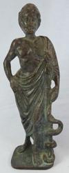 Antique Bronze Statue of Ancient Greek Playwright Aeschylus
