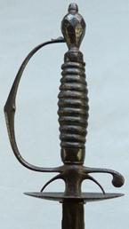 C.1730 English Cut Steel Smallsword