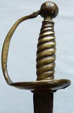 Mid-18th Century English Infantryman's Sword Converted to Fighting Knife