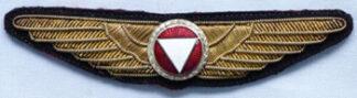 Austrian Air Force Officer's Bullion and Enamel Wings