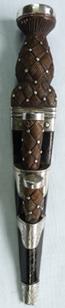 Late-Victorian Scottish Silver-Mounted Boy's Dress Highland Dirk