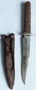 Rare American Civil War Sheffield Wostenholme "IXL" Bowie Knife