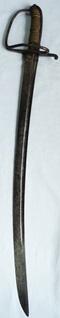 Rare Mid-18th Century Swiss Infantry Hanger Sword