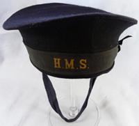 WW2 British Royal Navy Seaman's Cap