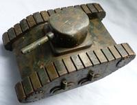 Large Original WW2 Model Tank